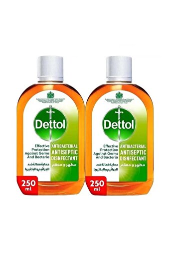 Dettol Dettol Antiseptic Disinfectant Liquid 2*250ml