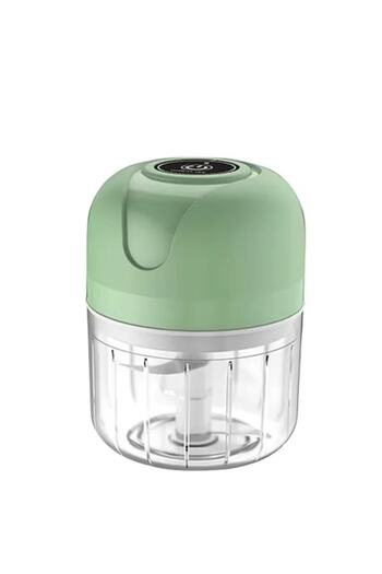 dalimag Mini Electric Portable Wireless Garlic Chopper, 250ML, Stainless Steel Blades, Ideal for Garlic and