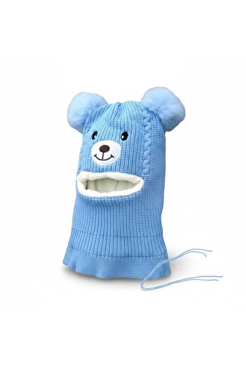 Aware Time Fleece-Lined Balaclava with Figures for Girls and Boys Aged 3-8 Years