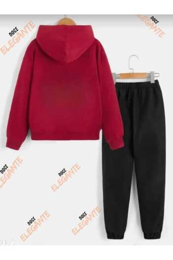 DOCE ELEGANTE Labubu Printed Children's Tracksuit Set