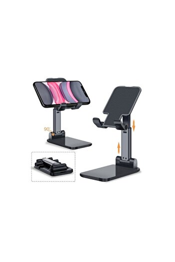 OEM Universal Foldable Stand for Phone or Tablet with Extendable Arm and Charging Function