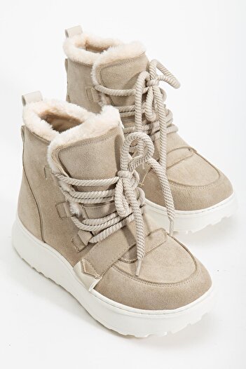 SUİNS SHOES Suins Juliana Genuine Leather Suede Women's Boots