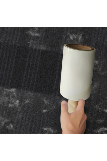 Generic 8-Pieces Sticky Clothes Hair Remover Lint Roller Refill White 10x8x16cm