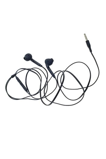 Bibilel Wired headphones with volume control and microphone, 3.5 mm jack connector, Black, TCL-BBL6662