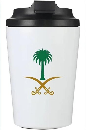 Toybox Stainless Steel Travel Coffee Mug, Double Wall Vacuum Insulated, 12 Ounces, for Iced and Hot Drinks