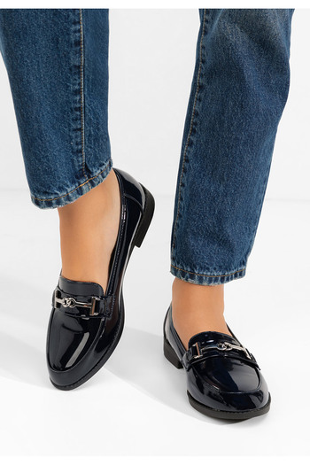 B T Shoes Mocasini dama Bellia bleumarin
