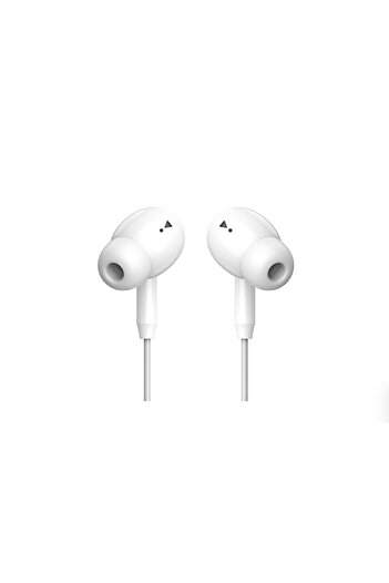 Bibilel Headphones for iPhone with Lightning Connector, Microphone and Volume Control, White
