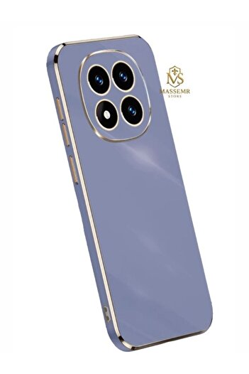 Massemr Xiaomi Redmi Note 14 Pro Plus Case Shiny Gold Foil Luxury Premium Silicone Cover Impact Protection