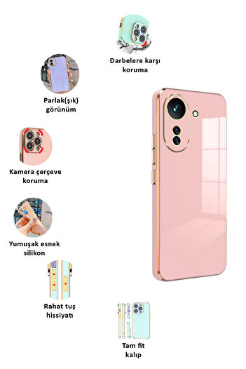 CEPSTOK Xiaomi Redmi 13C Case Soft Glossy Silicone with Edge Detail