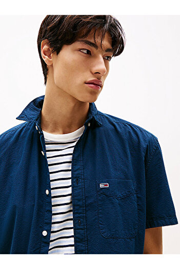 Tommy Hilfiger Men's Tjm Reg Seersucker Shirt