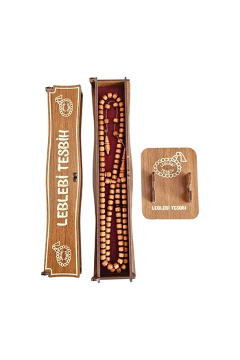 LEBLEBİ TESBİH 99 Snake Wood Prayer Beads Lt1399