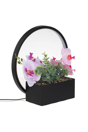 OEM Artificial Orchid in Pot with LED Lighting & USB 30x10x30 cm Ludomix®