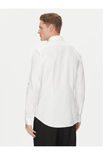 Calvin Klein Ανδρικό Πουκάμισο K10K114310 Λευκό