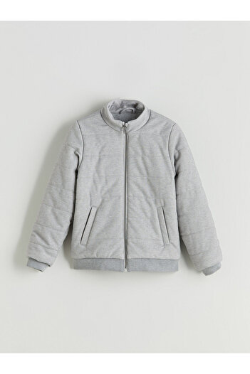 LC Waikiki Lcw Boy's Stand Collar Coat