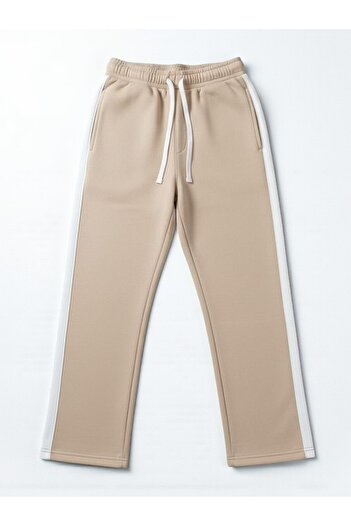 OTAKU Men's Side Stripe Double Pocket 3 Thread Baggy Pants