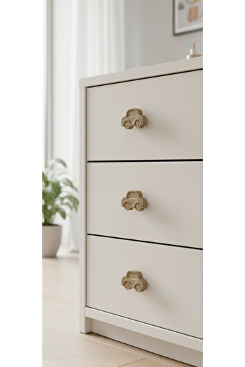 Bay Kulp Wooden Handle 3D Handle Trolley Handle Luxury Country Furniture Handle
