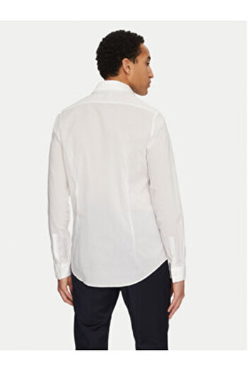 Calvin Klein Ανδρικό Πουκάμισο K10K114356 Λευκό