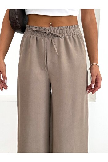NEVVARE Women's Palazzo Style Casual Pants