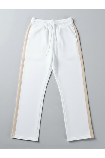 OTAKU Men's Side Stripe Double Pocket 3 Thread Baggy Pants