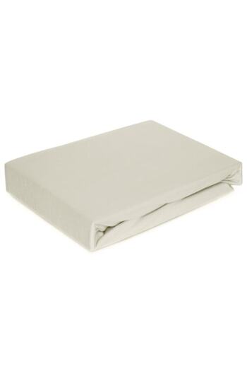 Eurofirany Bed Sheet SOFT with Elastic 220 x 200 x 30 cm Cream