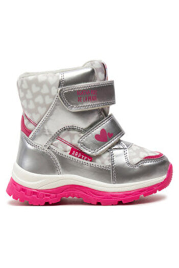 Agatha Ruiz De La Prada μπότες χιονιού για κορίτσια 241990 B ασημί