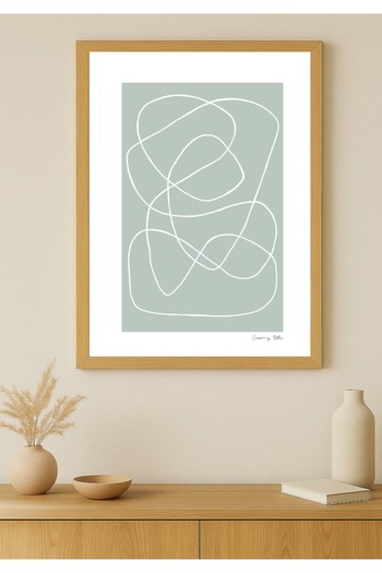 KAYABEY HOME Modern Design Decorative Framed Painting – Home and Office Wall Decor