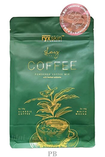 Skin ryxskincerity Powdered Coffee Mix with Herbal Extracts 200g - Classic & White Mocha Flavors