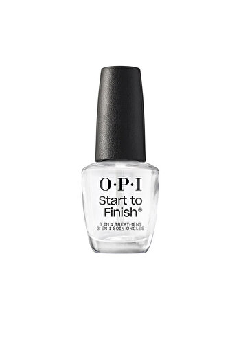 OPI Start To Finish 3 In 1 Basisbehandlung, Decklack Und Festiger 15 ml