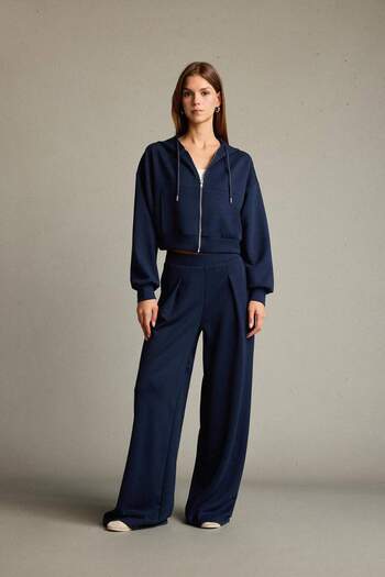 DeFacto Hooded Modal Zippered Sweatshirt G2915Ax25Au