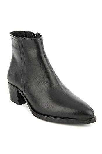 Hush Puppies Deri Siyah Kadın Topuklu Bot 725011-001