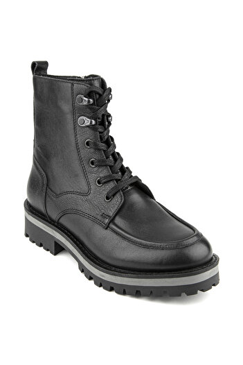 Hush Puppies Deri Siyah Kadın Bot 725030-001