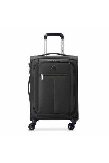 Delsey Pin Up 6 Soft Trolley, 4 Double Wheels, 78 cm, Black