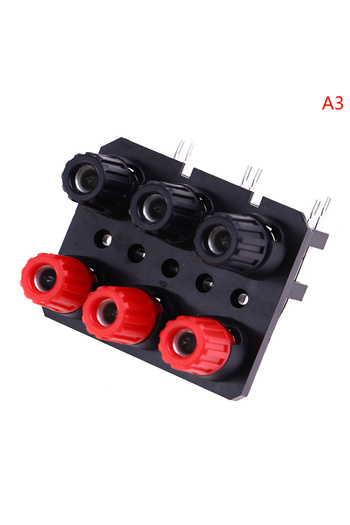 choice2 A3 1Pc 2 4 6 Positions Bend Pin External Audio Jack Speaker Amplifier Banana Plug 4mm Socket Connect
