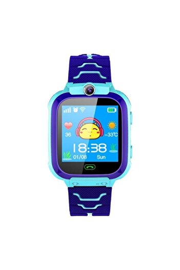 SMARTECH Ceas inteligent pentru copii cu localizare, cameră, funcție telefon, buton SOS și monitorizare spion, S321