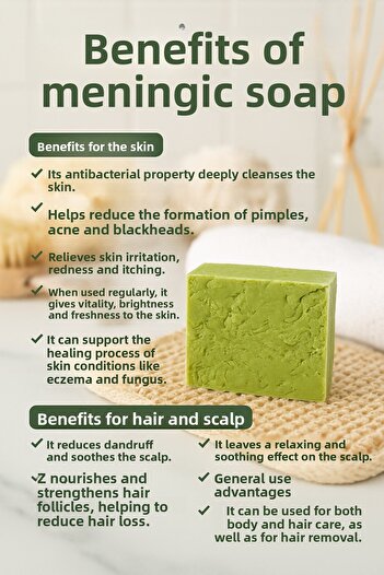 Newleaf 4 Pieces of Tamarind Soap – Herbal Soap That Nourishes and Softens the Skin 110g
