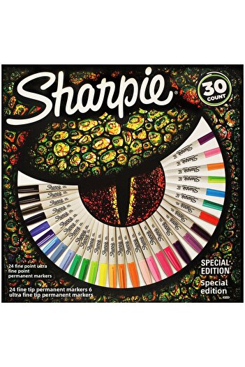 Sharpie Permanent Fine Lizard - Marker 30 Pieces2061335