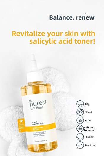 The Purest Solutions Purifying & Sebum Balancing Skin Care Set for Combination and Oily Skin