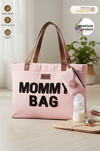 mordesign Panama Bag, Mother Baby Care Bag, Mommy Bag, with Wallet Gift, XL Large Size, Essential Edit Series