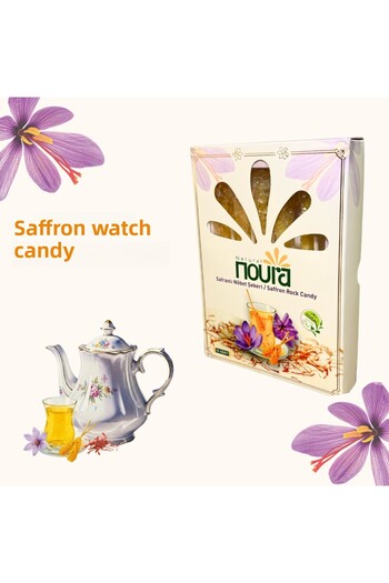 Noura Natural Saffron Duty-Free Candy |   Saffron Plant |   Nebat 10 Pieces
