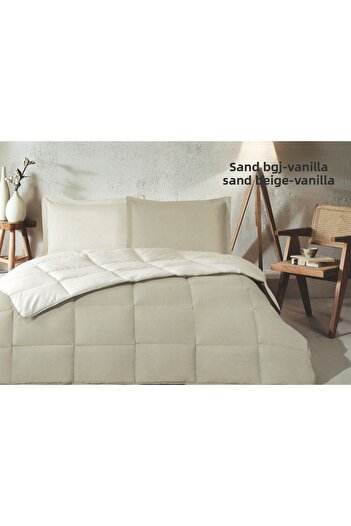 Özdilek Colourist Bedding Set Double Size - Dark Beige Vanilla