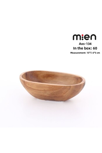 MİEN Kase Acacia Oval 15 cm Aks-134