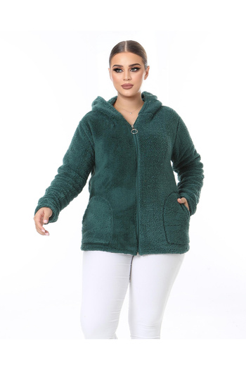 rotop Cocolino Fluffy Hoodie, Large Sizes, Soft and Warm Material