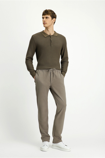 Kiğılı Beli̇ Last.Bagged Knitted Sports Pants - 8683841933922