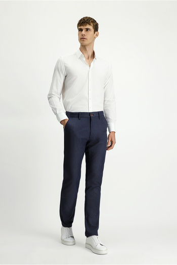 Kiğılı Regular Fit Lycra Straight Chino Trousers