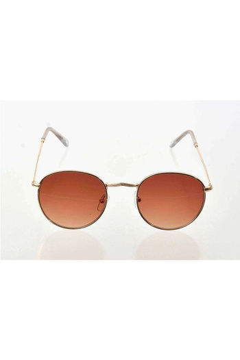 MBB ETİCARET Yellow Metal Frame Sunglasses - Fashion Eyewear