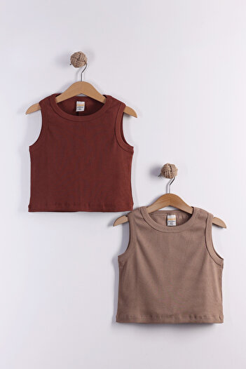 Pollito Ribbed Halter Neck Blouse