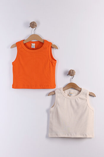 Pollito Ribbed Halter Neck Blouse