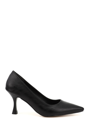 GÖNDERİ(R) Women / Girls Black Pointed Toe Goblet Heel Stiletto