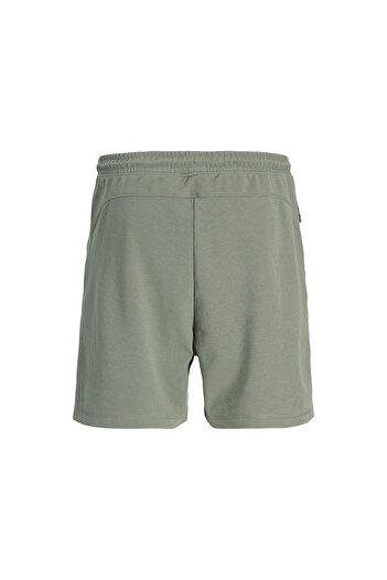 Jack & Jones Dar Haki Erkek Sweat Şort JPSTGORDON JJCLOUD SWEAT SHORTS SN