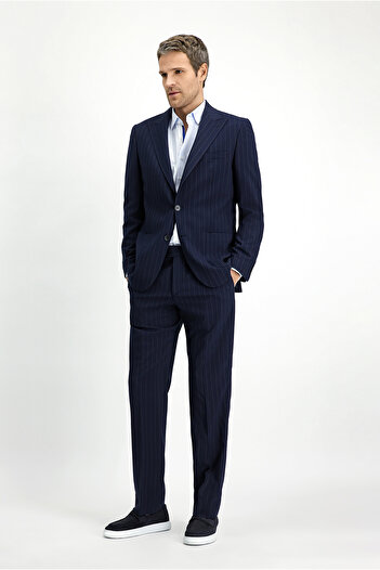 Kiğılı Regular Fit Striped Suit